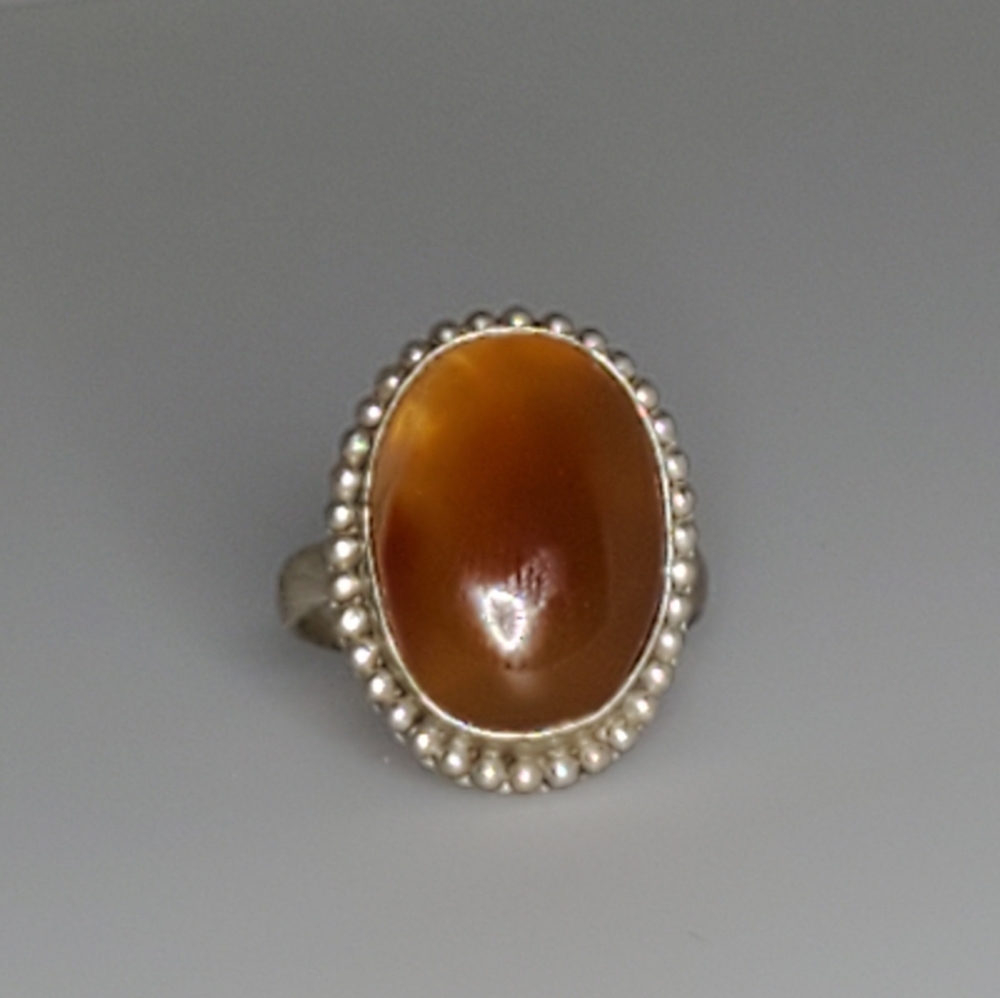 Carnelian Ring Sz 8.5